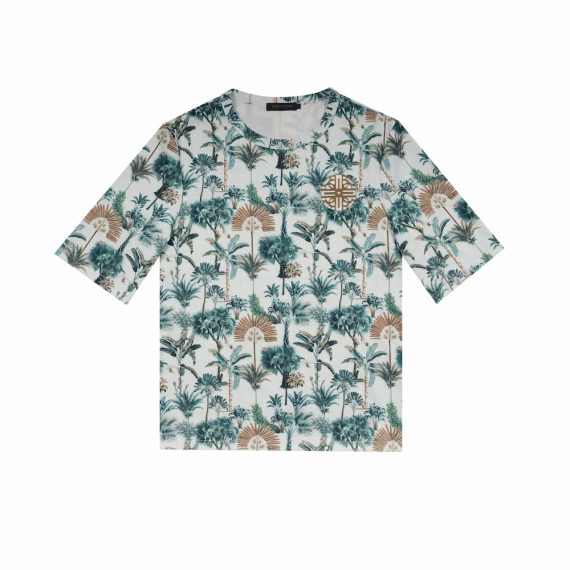 METAL SIDE LOGO T SHIRT PRINT